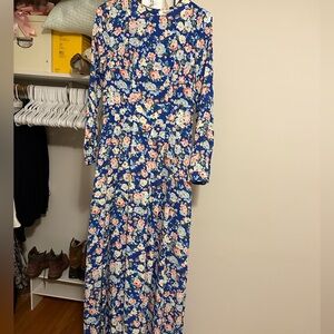 Valentino floral maxi dress.